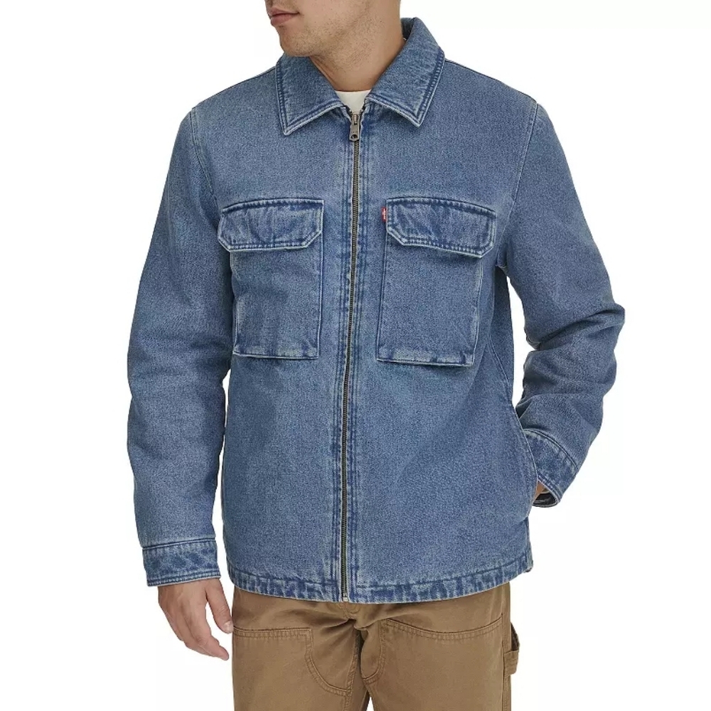 Men's Levi's Denim Workwear Jacket XL Blue